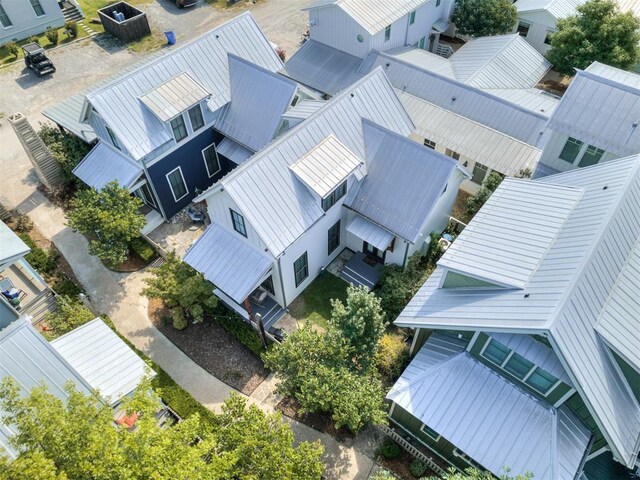 aerial view