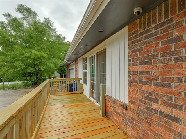 view of deck