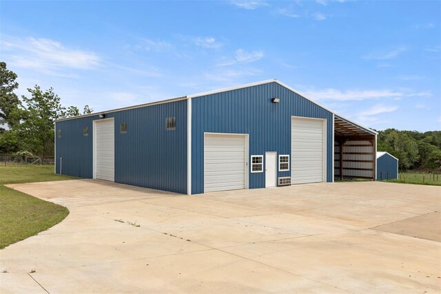 view of outbuilding featuring an outdoor structure