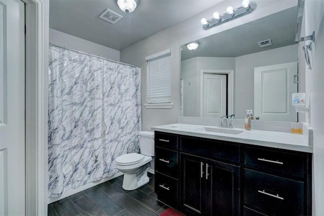 13313 Watson Dr, Piedmont, OK 73078 - full bath featuring vanity, toilet, and visible vents