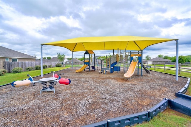 13313 Watson Dr, Piedmont, OK 73078 - community jungle gym featuring fence
