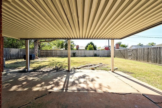 1508 Carlton Way, Oklahoma City, OK 73120 - view of patio / terrace featuring a fenced backyard