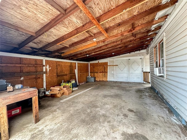 903 Sunset Dr, El Reno, OK 73036 - garage featuring cooling unit