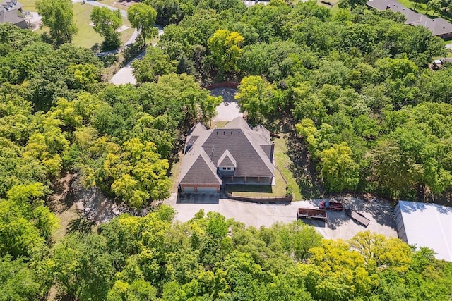 12700 Jabez Rd, Edmond, OK 73013 - view from above of property featuring a forest