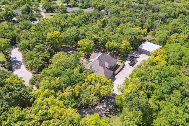 12700 Jabez Rd, Edmond, OK 73013 - bird's eye view of a forest