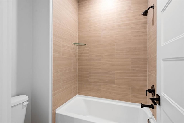2217 Winter Creek Blvd, Blanchard, OK 73010 - full bathroom with toilet and shower / bath combination