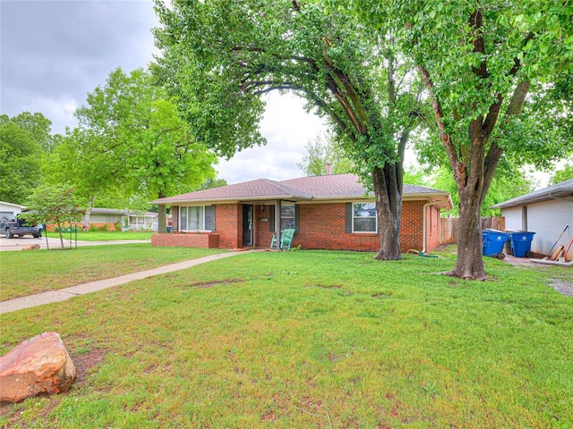 2429 Barclay Rd, Oklahoma City, OK 73120 - single story home featuring brick siding