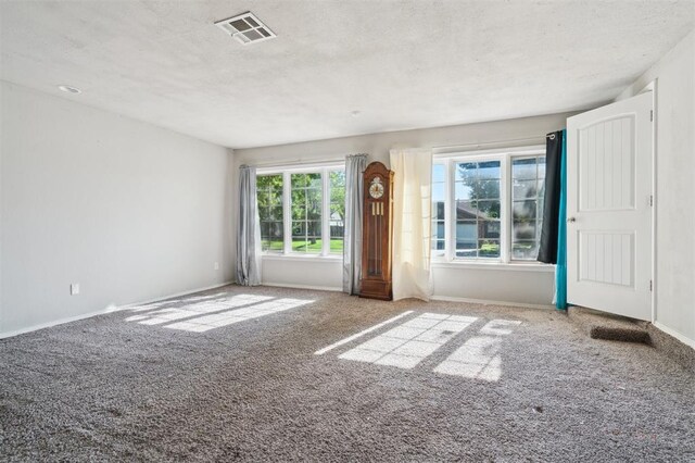 1662 NE 6th St, Moore, OK 73160 - carpeted empty room featuring a textured ceiling and baseboards