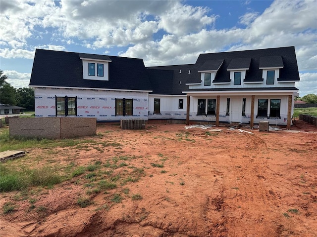 920 Hidden View Acres Dr, Blanchard, OK 73010 - view of front of home featuring covered porch