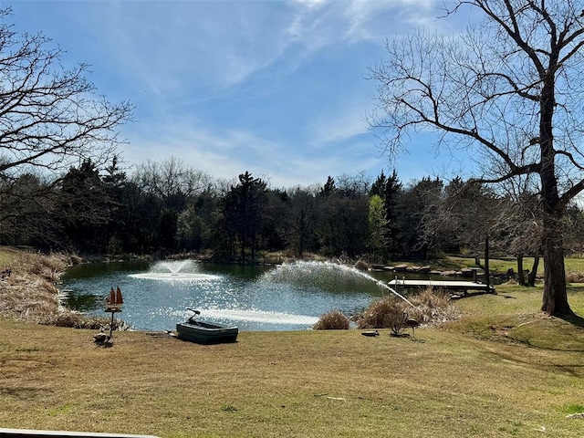 property view of water