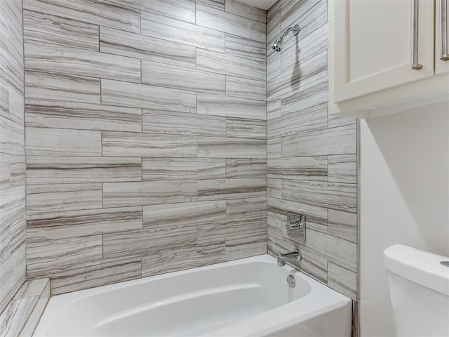 3233 Hickory Stick Rd, Oklahoma City, OK 73120 - bathroom with toilet and bathtub / shower combination