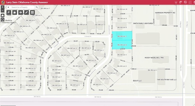 map location