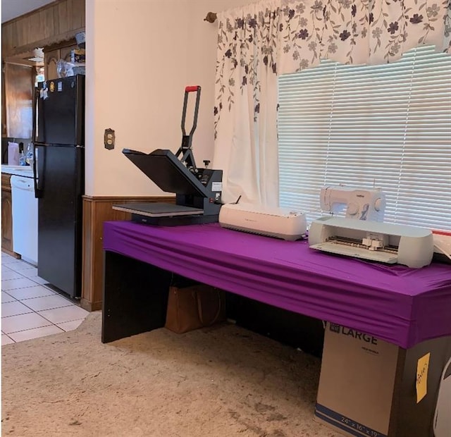 310 Walter Way, Anadarko, OK 73005 - interior space featuring wainscoting