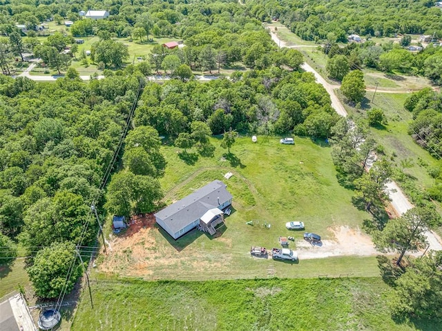 drone / aerial view