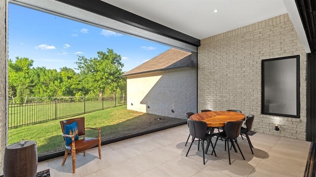 view of patio / terrace with outdoor dining space