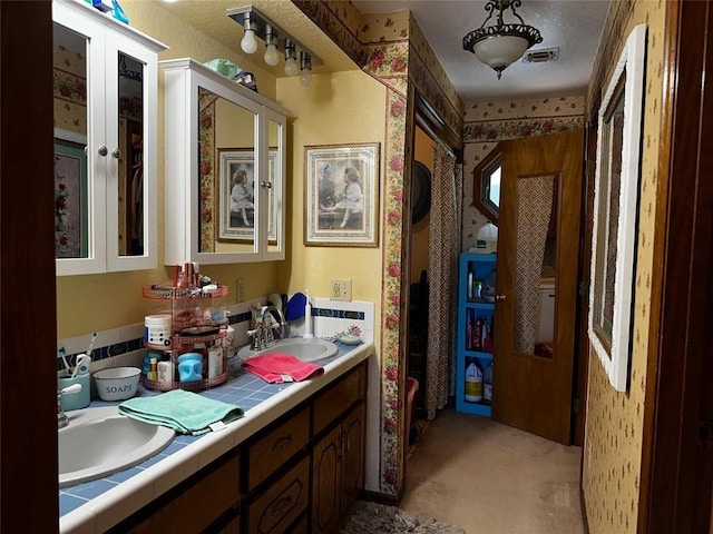 16296 N County Road 3264th Rd, Pauls Valley, OK 73075 - bathroom featuring vanity and visible vents