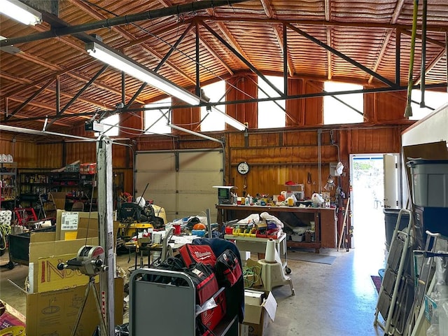 16296 N County Road 3264th Rd, Pauls Valley, OK 73075 - garage with a workshop area