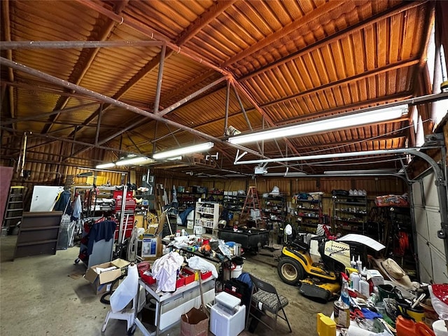 16296 N County Road 3264th Rd, Pauls Valley, OK 73075 - garage with a workshop area