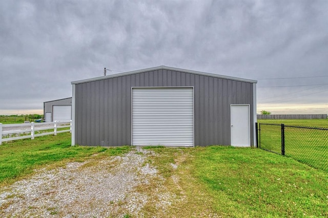 34701 E County Road 1610, Pauls Valley, OK 73075 - view of outdoor structure with fence and an outdoor structure