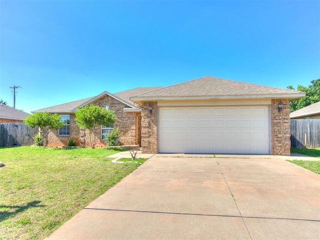 8233 Greer Way, Oklahoma City, OK 73132 - single story home featuring brick siding and driveway