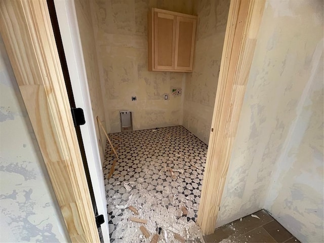 view of laundry room