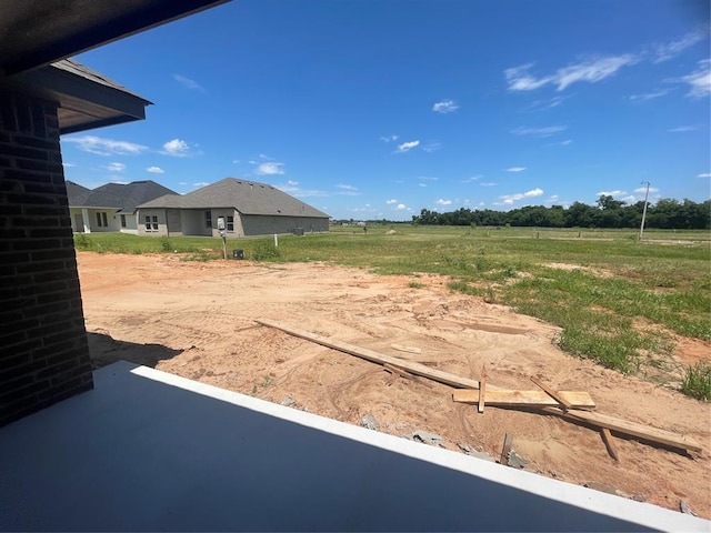 5012 Misty Wood Ln, Mustang, OK 73064 - view of yard with a view of rural / pastoral area
