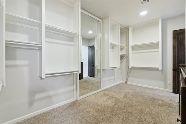 1111 Colonial Ave, Tuttle, OK 73089 - walk in closet featuring carpet and visible vents