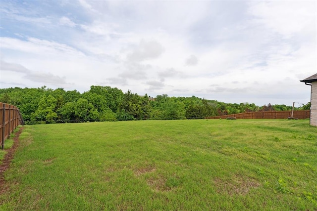 1111 Colonial Ave, Tuttle, OK 73089 - view of yard with fence