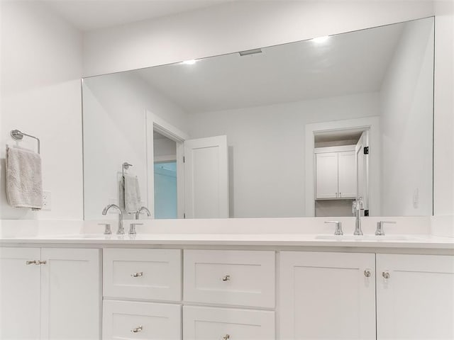 4812 N Villa Ave, Oklahoma City, OK 73112 - bathroom with double vanity