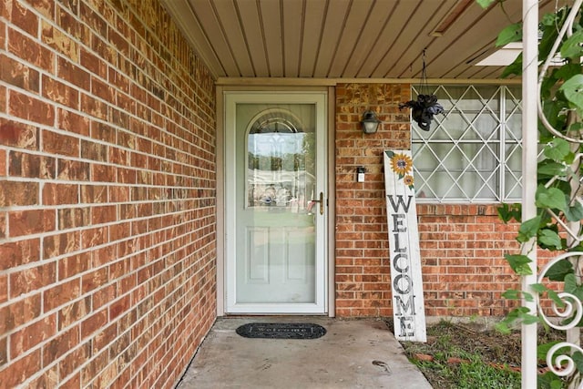 700 Redwood Dr, Noble, OK 73068 - property entrance with brick siding