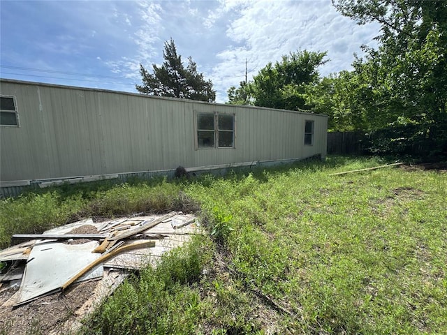 view of home's exterior