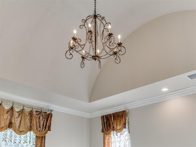 6209 Lakewood Ridge Rd, Edmond, OK 73013 - detailed view of a chandelier and recessed lighting