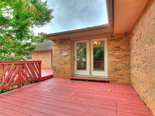 908 Carfax Rd, Edmond, OK 73034 - view of deck