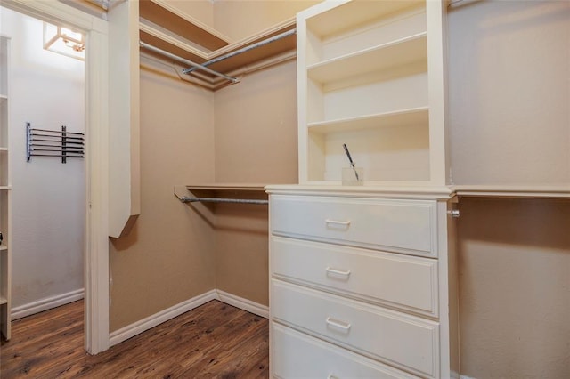 13403 NE 225th St, Fletcher, OK 73541 - spacious closet with dark wood-type flooring