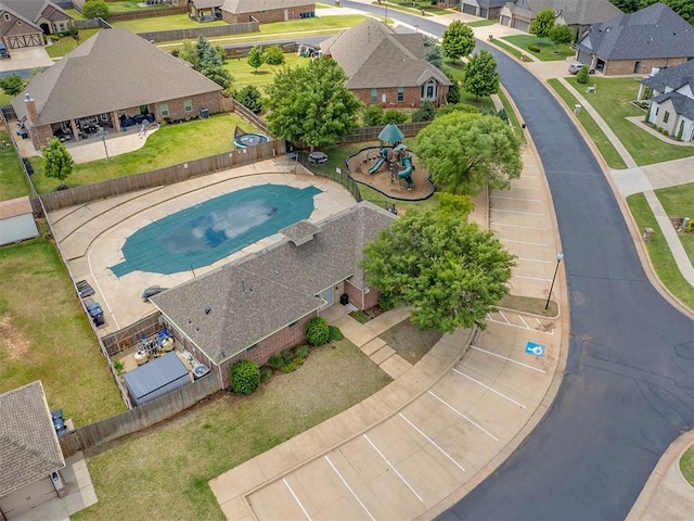 8509 NW 125th St, Oklahoma City, OK 73142 - aerial view of residential area