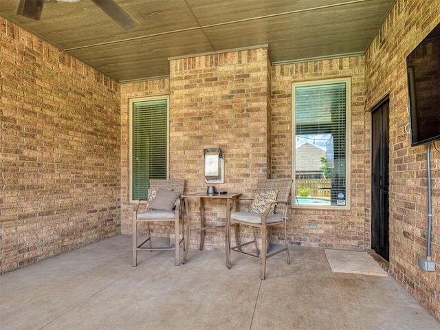 8509 NW 125th St, Oklahoma City, OK 73142 - view of patio / terrace