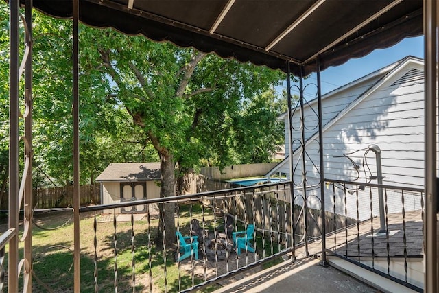 2220 NW 47th St, Oklahoma City, OK 73112 - view of balcony