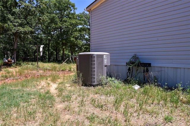 300746 Mcaly Rd, Foster, OK 73434 - exterior view of central AC