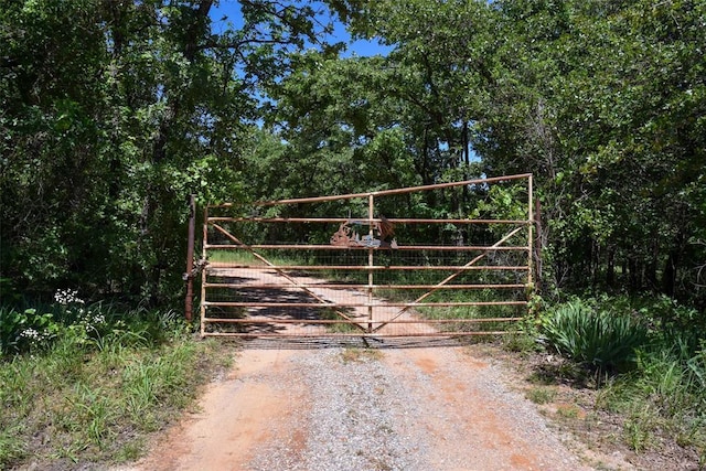 300746 Mcaly Rd, Foster, OK 73434 - view of gate