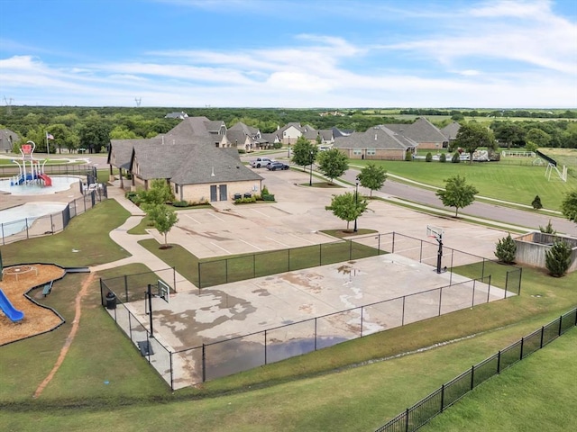 8332 Poplar Dr, Edmond, OK 73034 - aerial perspective of suburban area