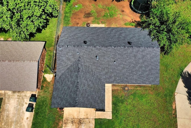 1208 Cathy Ln, Oklahoma City, OK 73110 - view from above of property