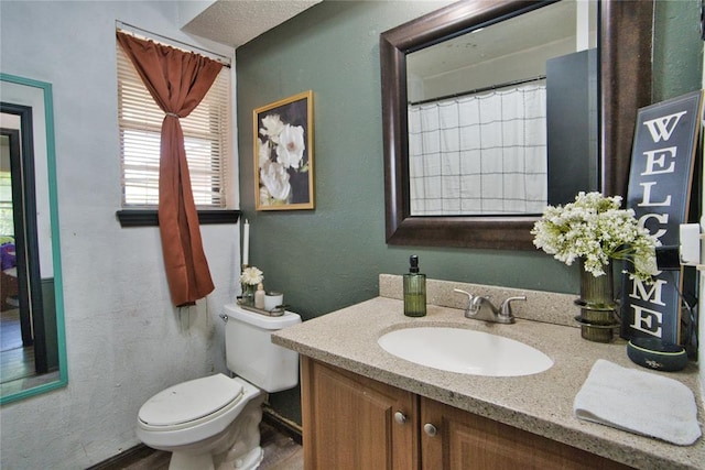 1208 Cathy Ln, Oklahoma City, OK 73110 - bathroom featuring toilet and vanity
