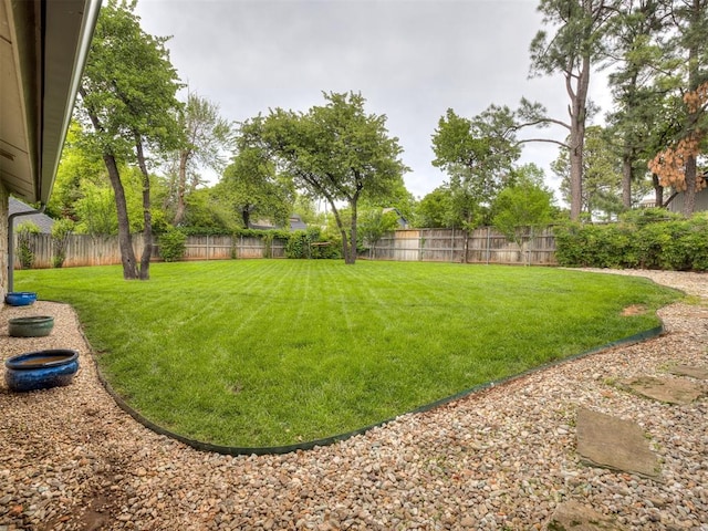 1011 Saint Andrews Dr, Edmond, OK 73025 - view of fenced backyard