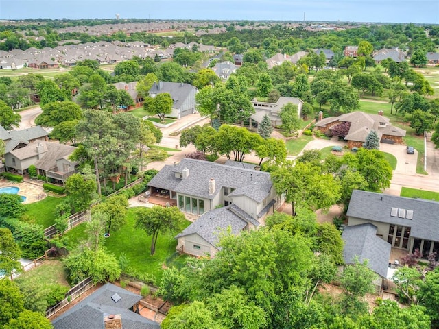 1011 Saint Andrews Dr, Edmond, OK 73025 - aerial view of residential area