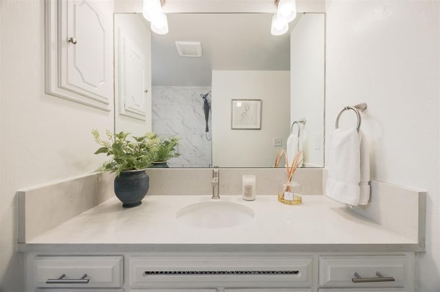 3205 NW 54th Cir, Oklahoma City, OK 73112 - full bath with vanity and a shower