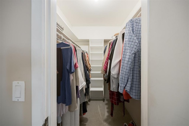 3205 NW 54th Cir, Oklahoma City, OK 73112 - walk in closet featuring carpet floors