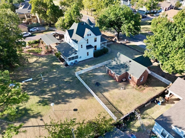 1801 N Broadway Ave, Shawnee, OK 74804 - drone / aerial view