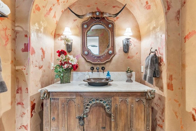 9639 Horizon Cir, Sperry, OK 74073 - bathroom featuring vanity