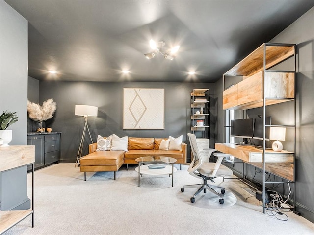 11825 Leaning Elm Rd, Oklahoma City, OK 73120 - carpeted office space featuring baseboards