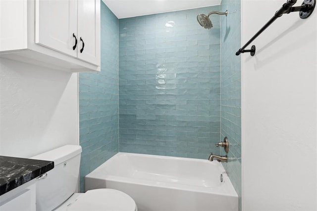 7217 Painted Sky Dr, Edmond, OK 73034 - full bathroom with toilet and bathtub / shower combination